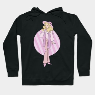 80s Fashion Princess Hoodie